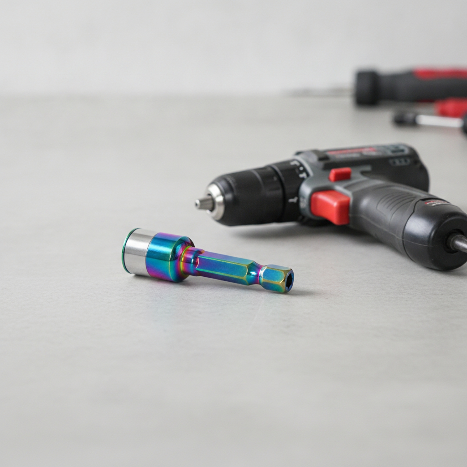 Workshop With Tools - Drill-Tail Screw Socket Secure Fit Hex