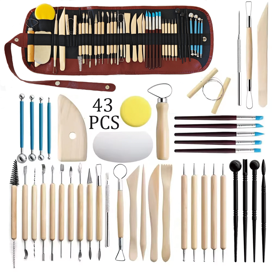 Workshop Tools For Carpentry - Pottery Clay Sculpting Tools Kit 8-61