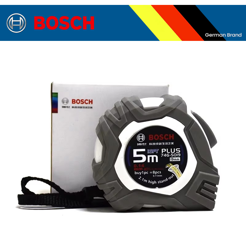 Tools Work - Bosch Tape Measure Retractable Soft Ruler