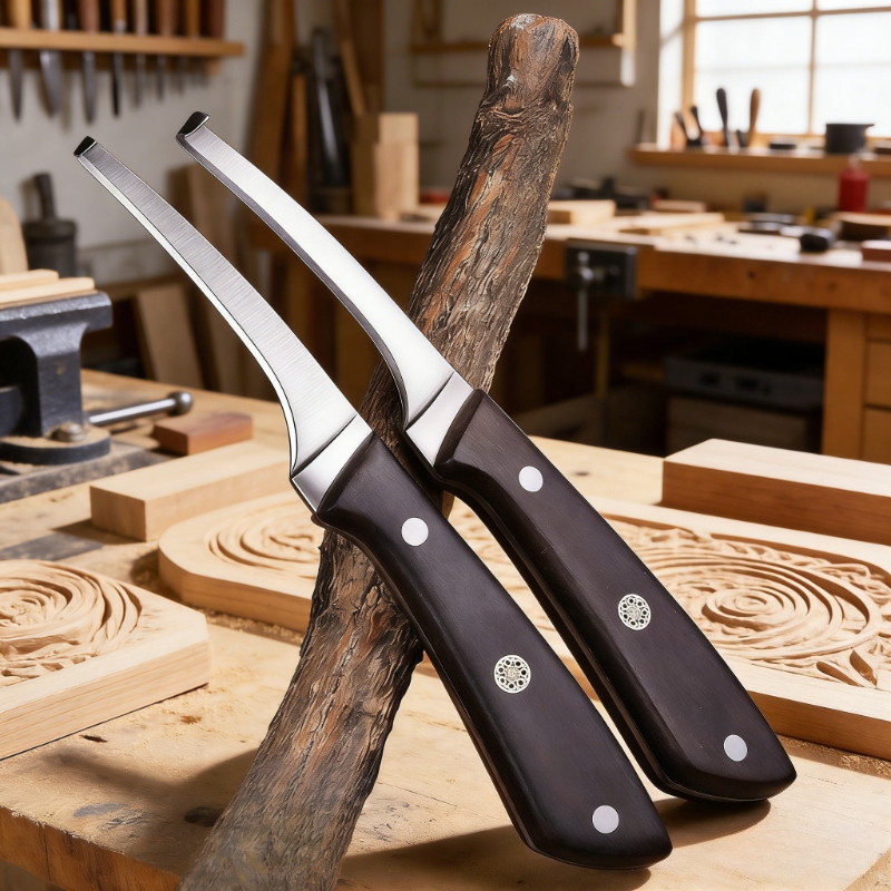 Workshop Tools For Carpentry - High Hardness Stainless Steel Hook Knife