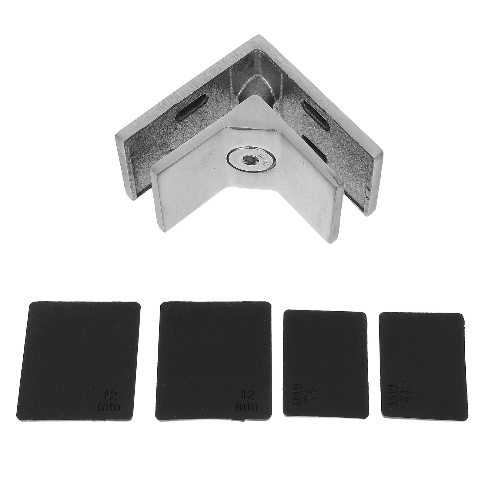 Angle Clamp 90 - Heavy Duty Stainless Steel Railing Glass