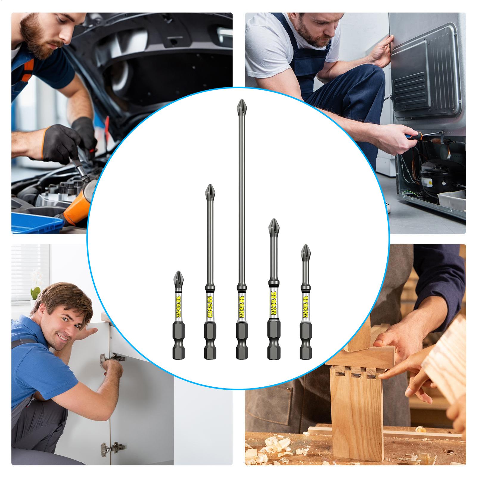 Drill Screwdriver Bit Set 5-Pi – Workshop With Tools recenzja i cena