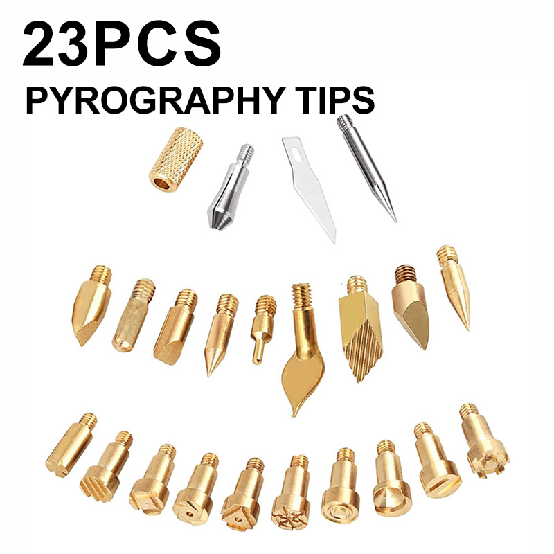 23Pcs Pyrography Tips, Wood Bu – Workshop Tools For Carpentry recenzja i cena