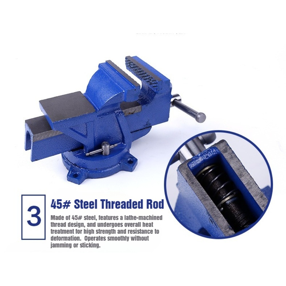 6-Inch Heavy Duty Bench Vise N – Bench Vise Swivel recenzja i cena