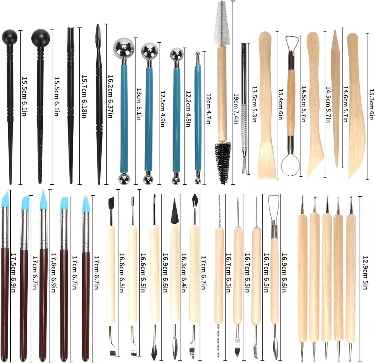 Pottery Clay Sculpting Tools K – Workshop Tools For Carpentry recenzja i cena