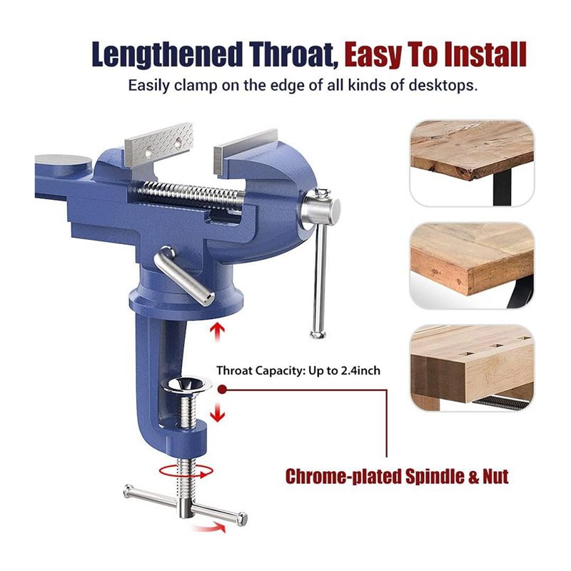 KYCOR-Bench Clamps Fixed Tool  – Bench Vise Swivel recenzja i cena