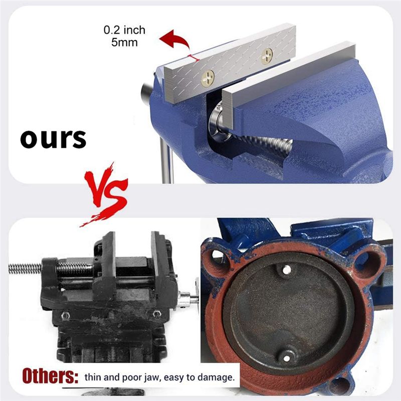 KYCOR-Bench Clamps Fixed Tool  – Bench Vise Swivel recenzja i cena