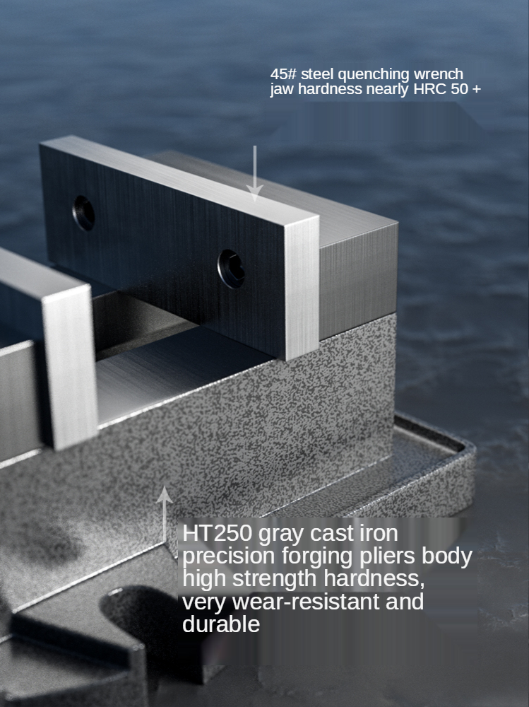 Milling Machine Lockdown Vise  – Bench Vise Swivel recenzja i cena