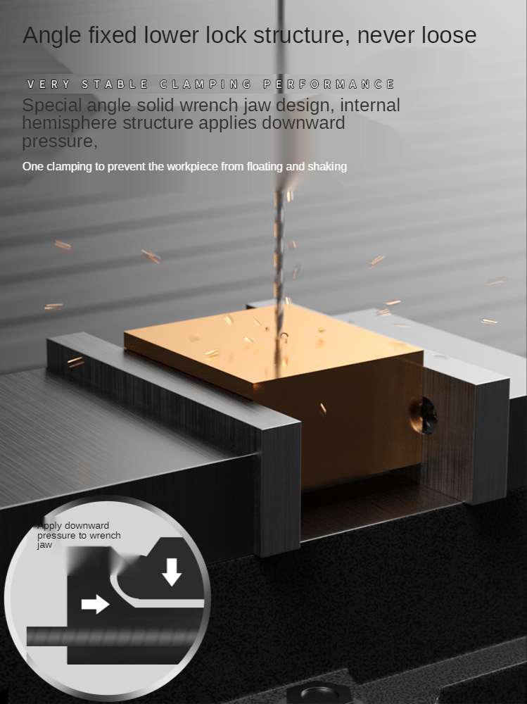 Milling Machine Lockdown Vise  – Bench Vise Swivel recenzja i cena