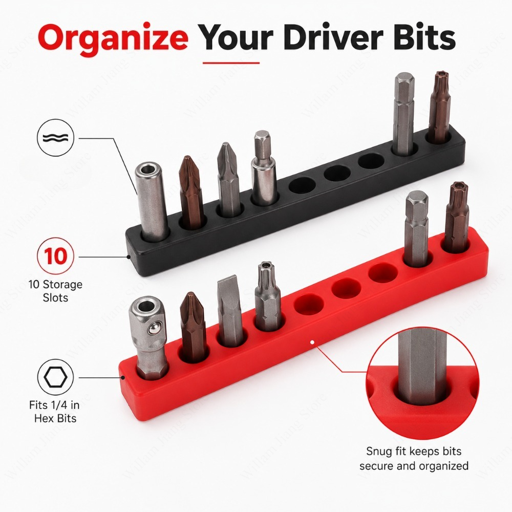 10 Position Bit Organizer Case – Tools At Workshop recenzja i cena