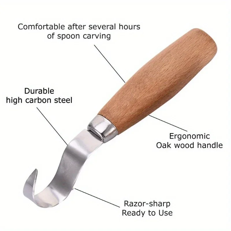 Wood Carving Knife Chisel Hook – Workshop Tools For Carpentry recenzja i cena