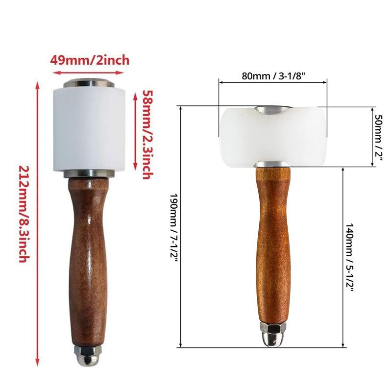 1PC Leather Carving Hammer Lea – Mallet Wood Carving recenzja i cena