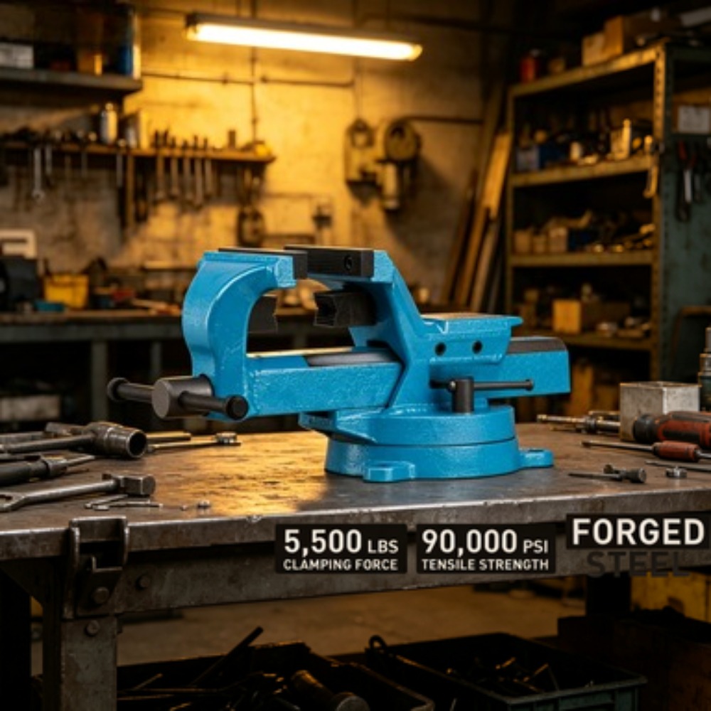 Forged Steel Bench Vise 4 Inch – Bench Vise Swivel recenzja i cena
