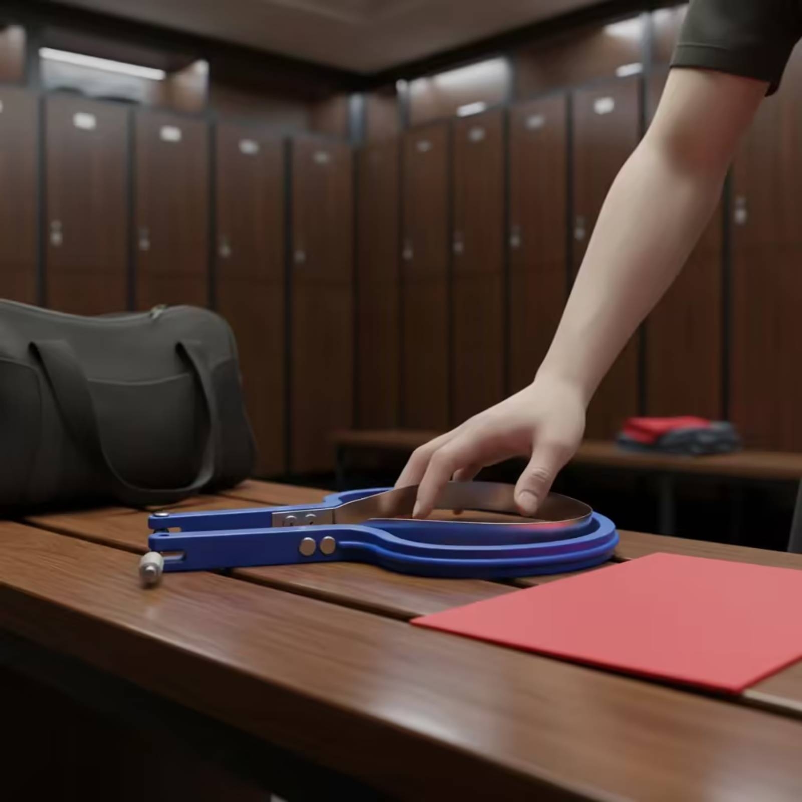 Table Tennis Racket Rubber Cut – Workshop With Tools recenzja i cena