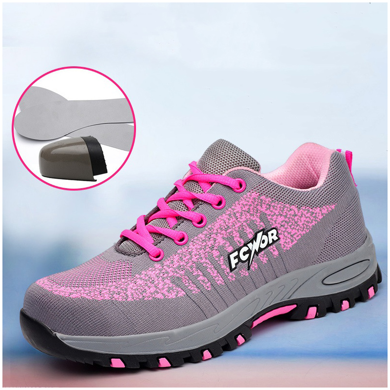 womens fashion pink safety sho – Tools Work recenzja i cena