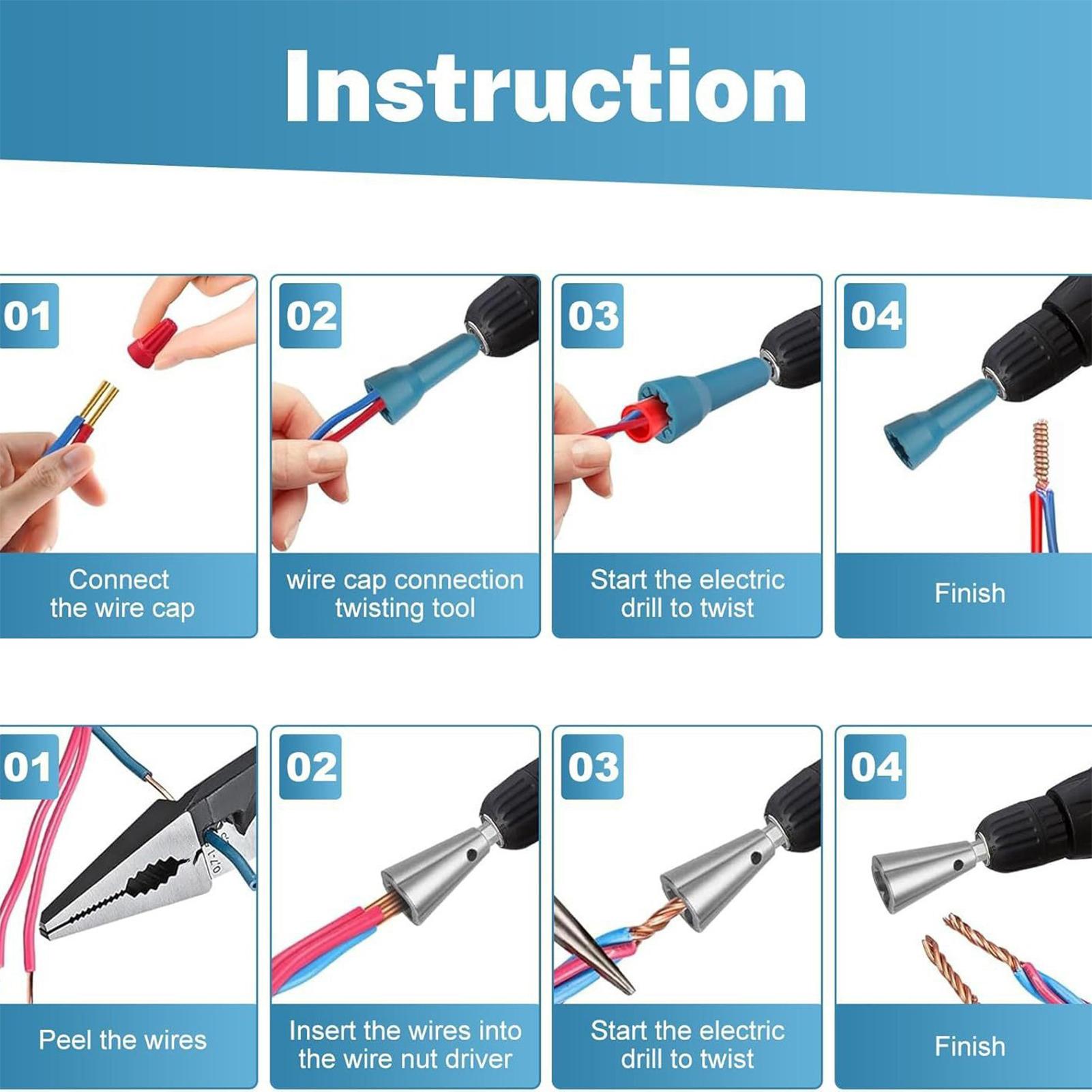 Wire Nut Twister Twist Connect – Tools Work recenzja i cena